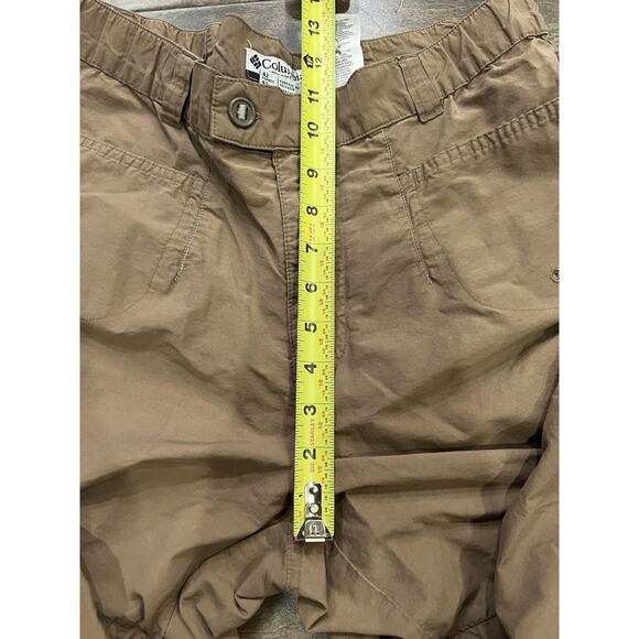 Columbia Womens Brown Convertible Hiking Pants Size 10 AL8238 - Picture 7 of 9